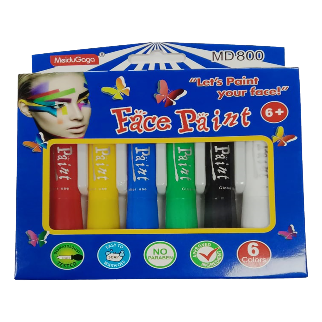 Norma Face Paint Colours – Safe & Vibrant Body Painting Set