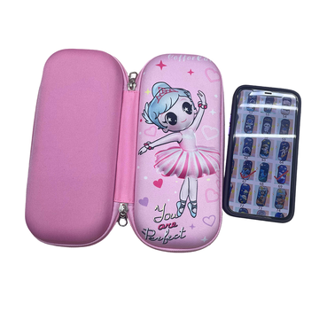 PENCIL BAG 8 DEISGNS MIX 1PC/OPP