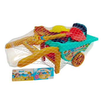 PLASTIC BEACH TOYS 6PCS/SET