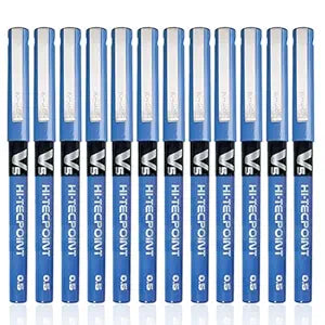 Pilot BX-V5 Hi-Tecpoint Roller Ball 0.7mm, 12Pieces
