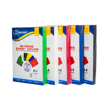 SADAF Binding Sheet A4 230 GSM (100 Sheets per Pack)