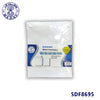 SADAF ENVELOPES 100GSM WHITE POCKET 14.5X17.5 (1X50PKT)