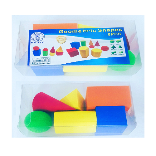 Sadaf Geometric Eva Shape 6pcs/Set Pvc Box