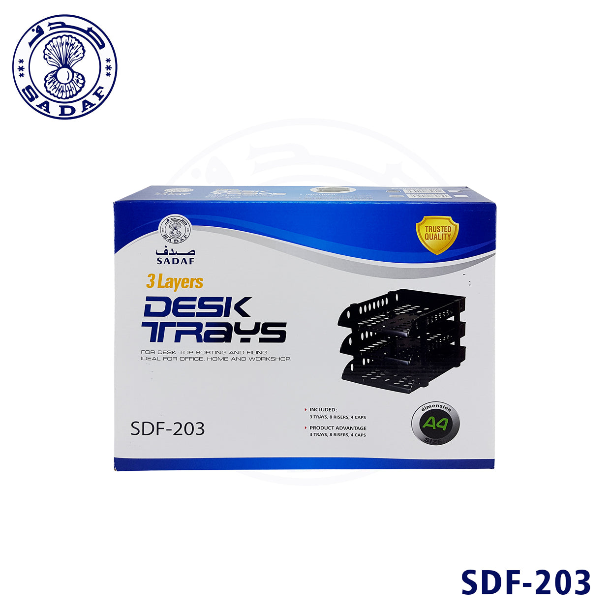 sadaf-3-layer-file-tray-plastic-desk-tray-black-grey