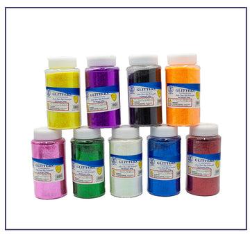 Sadaf Glitter Powder 500gm Asstd