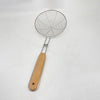 SPOON STRAINER 17CM W/WOODEN HANDLE