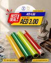 Color Adhesive Vinyl Roll Set