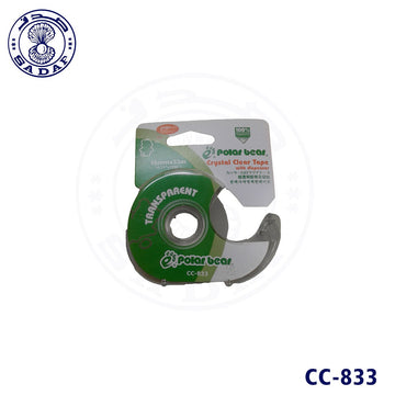 crystal-clear-tape-18mmx33mx-dispencer