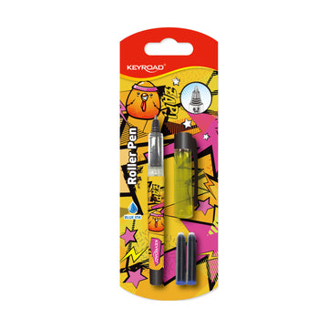Keyroad KR972839 Roller Ink Pen – 0.7mm Nib with 2 Ink Cartridges – Blister Card