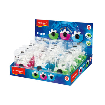 Keyroad KR971707 UFO Spinner Design Eraser – 24pcs Display Box – Sharjah