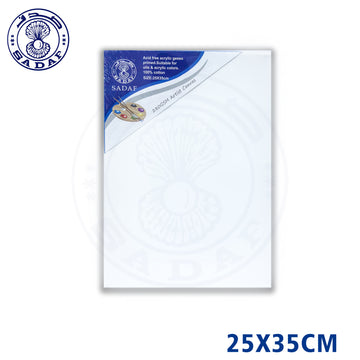 Sadaf 25x35cm Canvas Board – 280 GSM Cotton for Painting