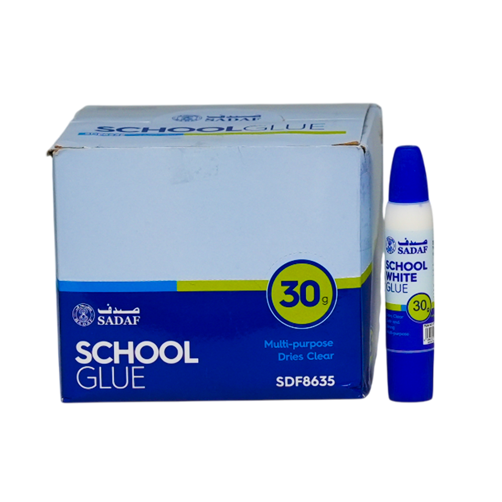 Sadaf 30ml White Glue – Quick Dry Adhesive – Shakeel Ahmed Stationery