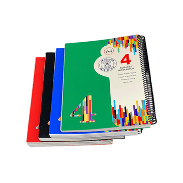 Sadaf 4 Subject A4 Notebook 160 Sheets 70gsm for School, College, and Office
