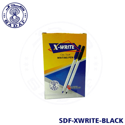 sadaf-ball-pen-1mm-x-write-50pcsin-box-black