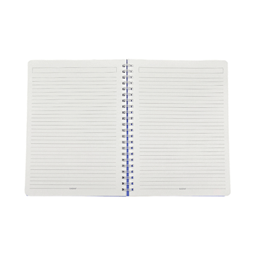 SADAF Dark Cover A4 Notebook – 70gsm, 100 Sheets, Single Line – UAE