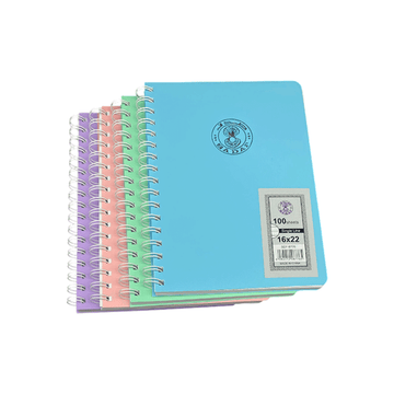 Sadaf Light Cover A5 Notebook 16x22cm 70gsm 100 Sheets Single Line for School and Office