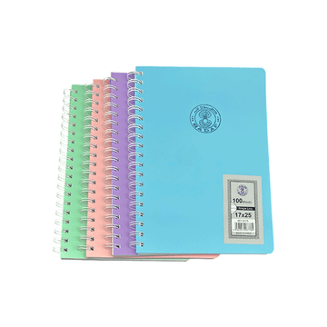 Sadaf Light Cover Omani Size Notebook 25x17cm 100 Sheets Single Line for School and Office