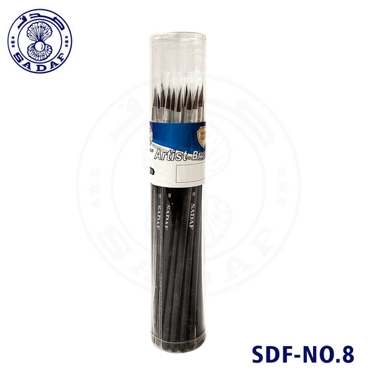 sadaf-painting-brush-24pcs-pvc-holder-no-8-pd-100