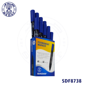 sadaf-permanent-marker-5mm-blue-chisel-tip