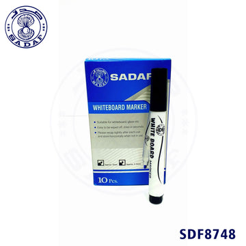 sadaf-white-board-marker-5mm-black-chisel-tip